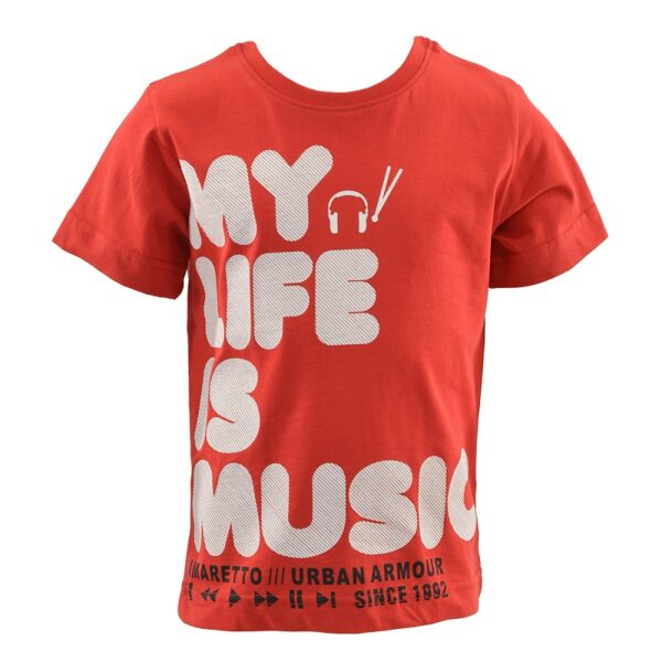 -μπλούζα-κοντομάνικη-αγόρι-amaretto-b11306b-κόκκινο-my-life-is-music-κοντομάνικο-μπλουζάκι-1