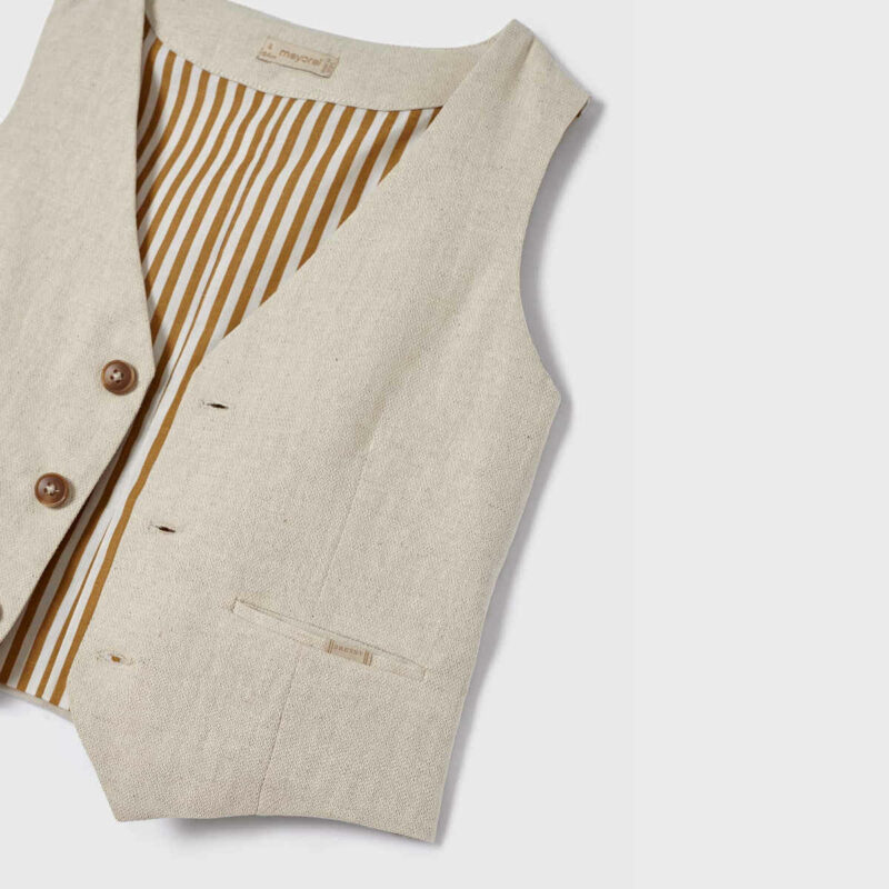 παιδικό-γιλέκο-λινό-αγόρι-mayoral-22-03338-052-μπεζ-αμάνικο-αμπιγιέ-καφέ-4