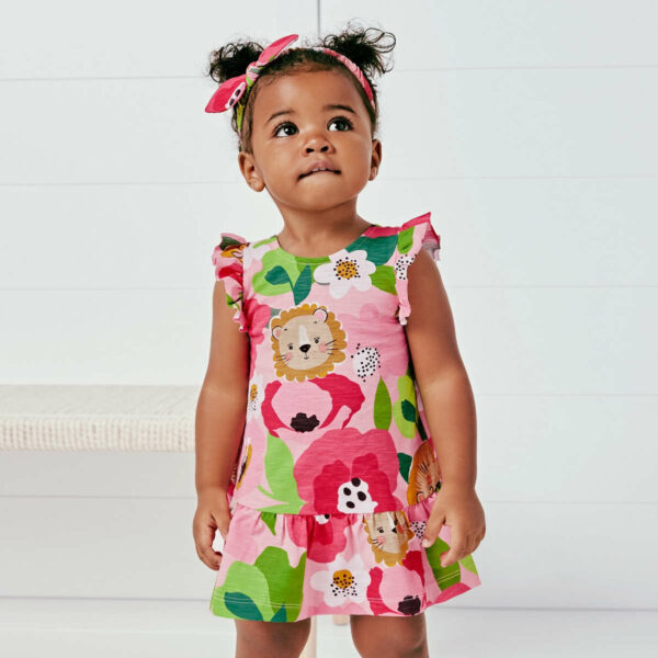 παιδικό-σετ-φόρεμα-κορίτσι-mayoral-22-01936-010-κορδέλα-αμάνικο-φλοράλ-σταμπωτό-ροζ-φούξια-πράσινο-1