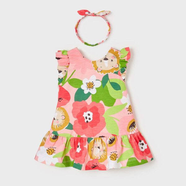 παιδικό-σετ-φόρεμα-κορίτσι-mayoral-22-01936-010-κορδέλα-αμάνικο-φλοράλ-σταμπωτό-ροζ-φούξια-πράσινο-2