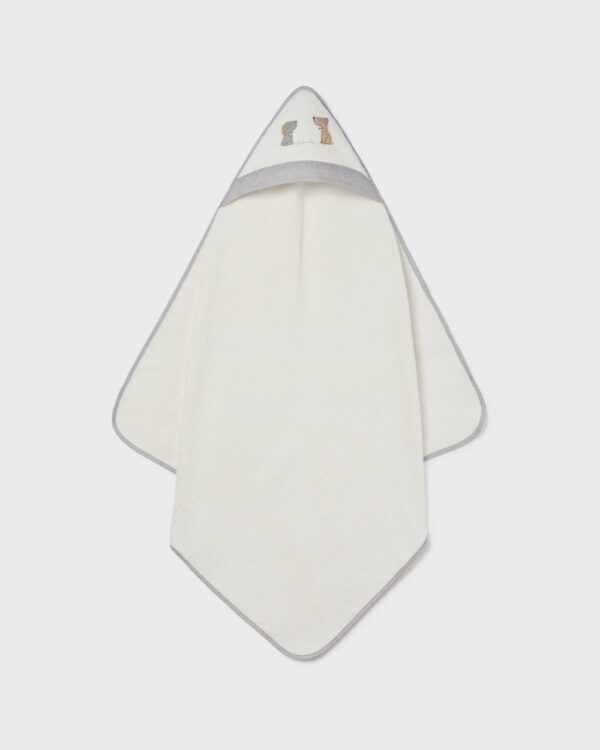 βρεφική-πετσέτα-μπουρνούζι-αγόρι-mayoral-12-09225-035-λευκό-ανθρακί-90x90cm-1